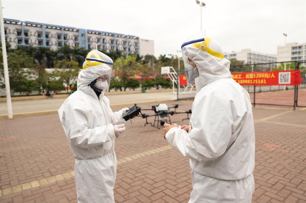 DRONES Y EL COMBATE CONTRA EL CORONAVIRUS